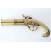 FLINTLOCK PISTOL WITH 2 BARRELS